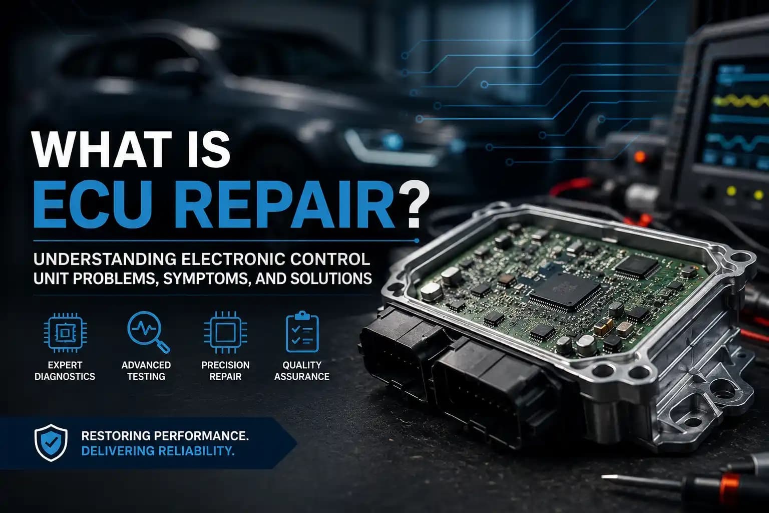 What Is ECU Repair? Understanding Electronic Control Unit Problems, Symptoms, and Solutions